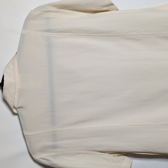 Vintage Elite International 100% silk short sleeve button down top - Picture 10 of 12